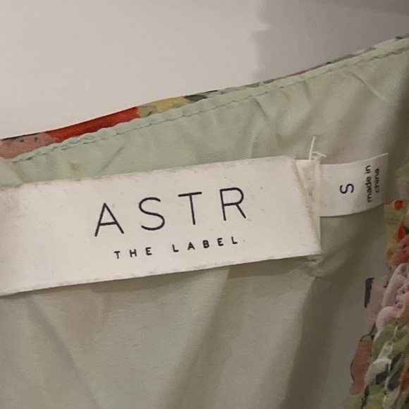 ASTR the label Women's Ruched Mini Party Dress, Light Green Size Small - Picture 3 of 11